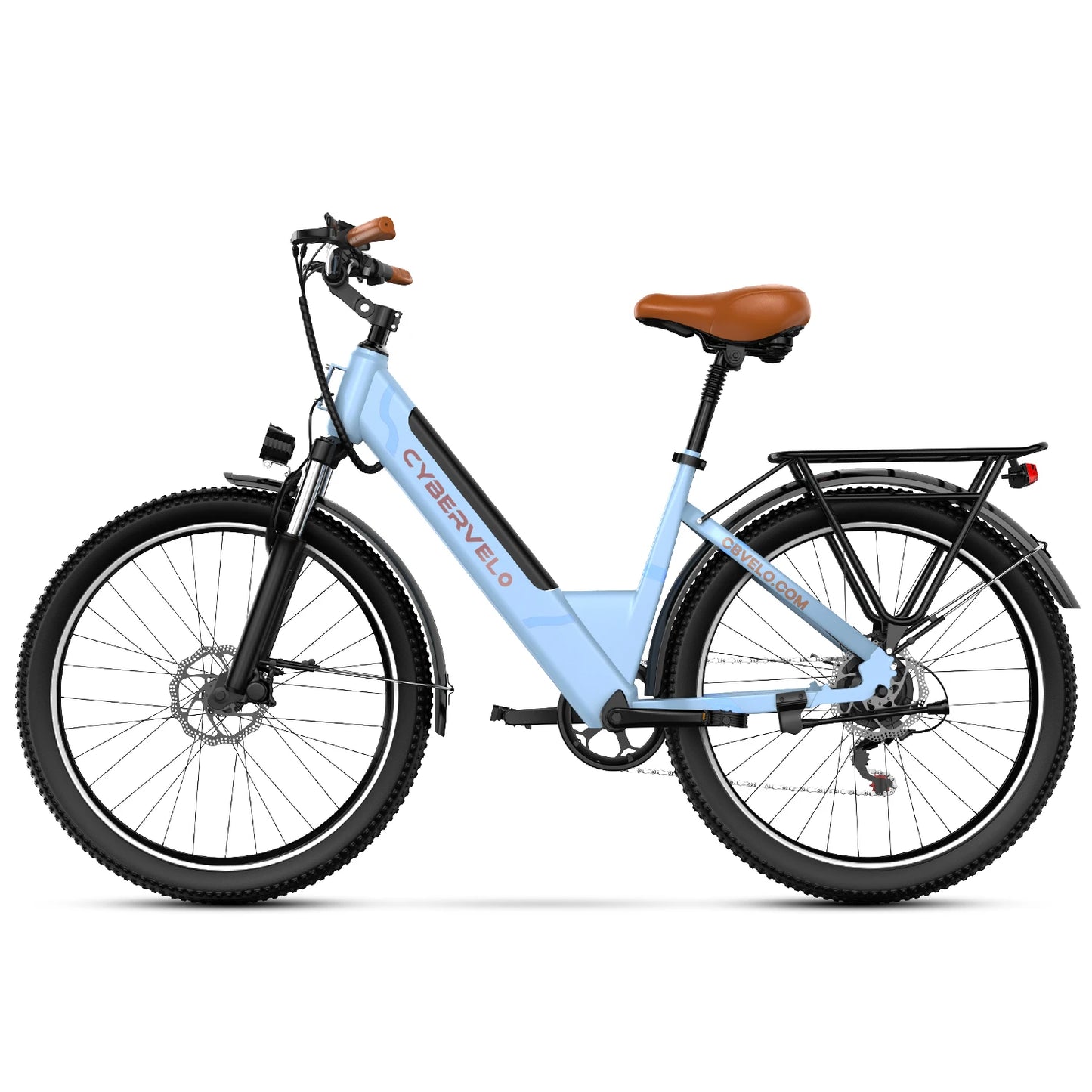 CYBERVELO Urban Commute EBike 48V 1000W Peak Motor