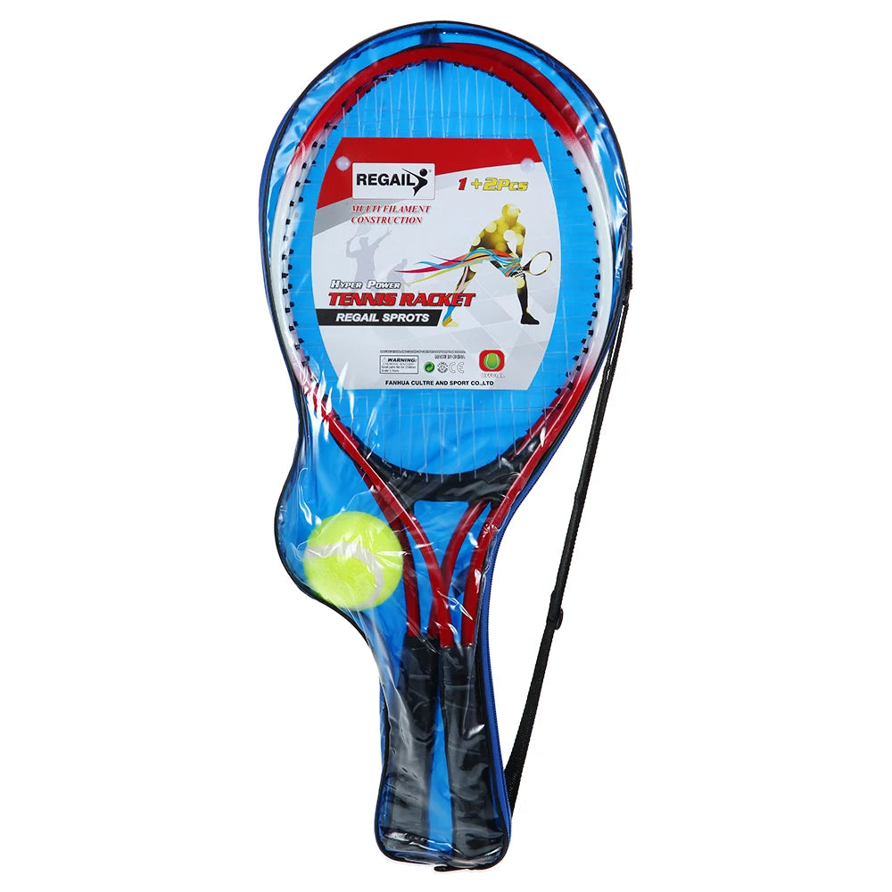 Kids Tennis Racket Set With Ball And Protective Cover Bag