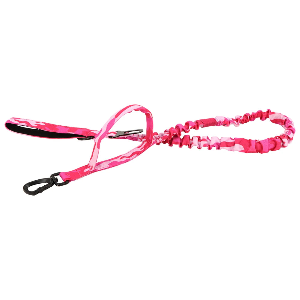 PETRAVEL Military Dog Leash With Quick Release And Dual Handles