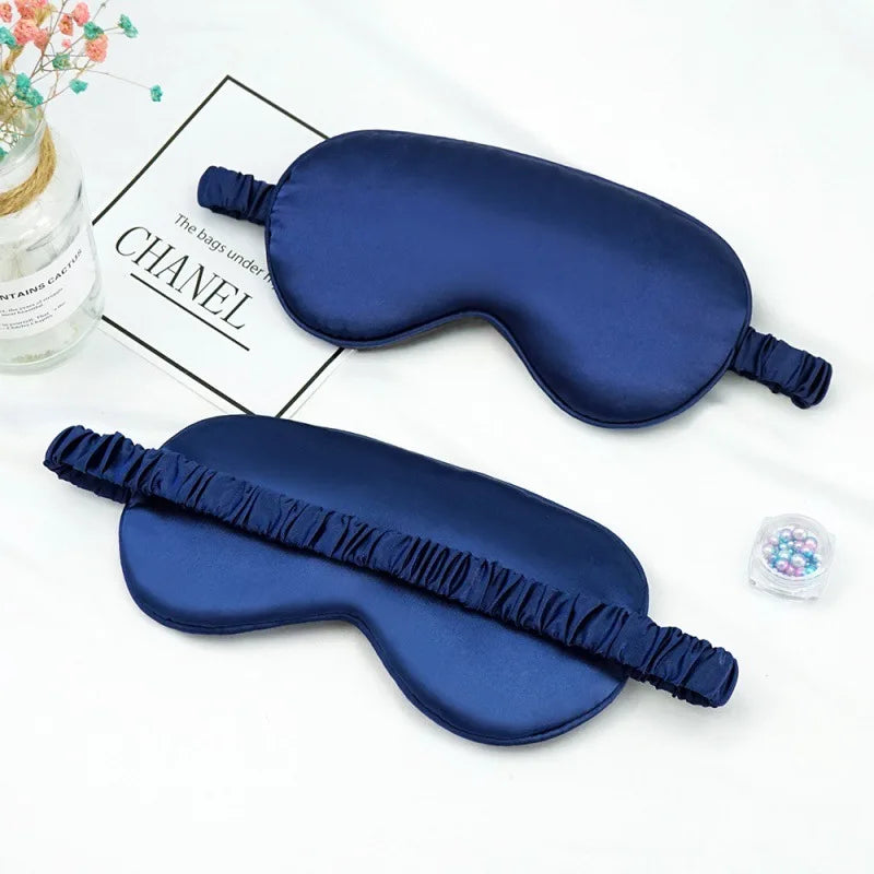 Imitated Silk Eye Patch Sleep Mask Travel Relaxation