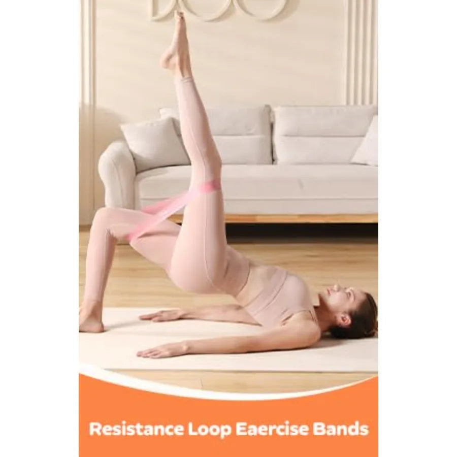 Pilates Kit 7-in-1 Set With Anti-Burst Mini Ball And Bands