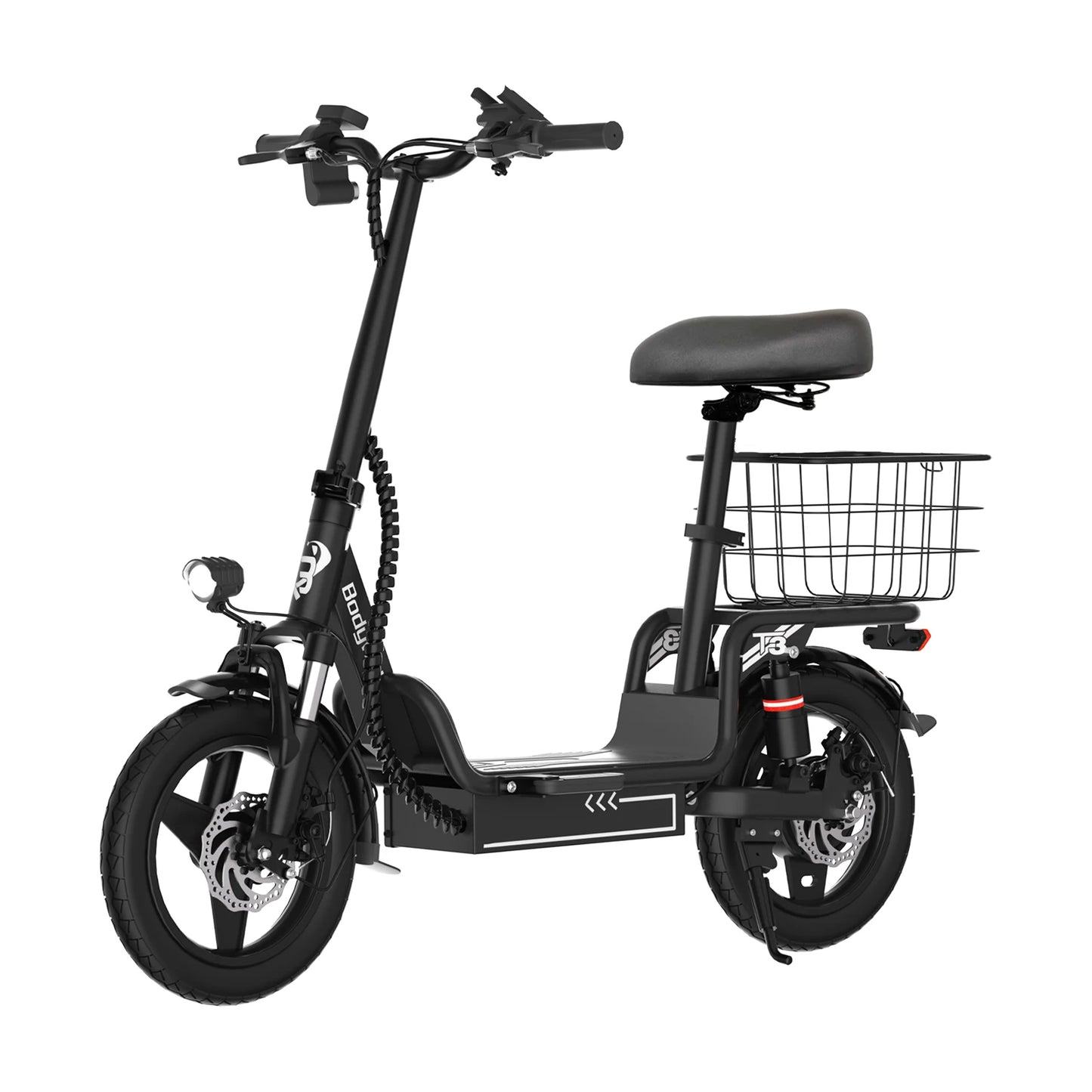 Folding Ebike T3 48V 10Ah Electric Bike Seat for Adults
