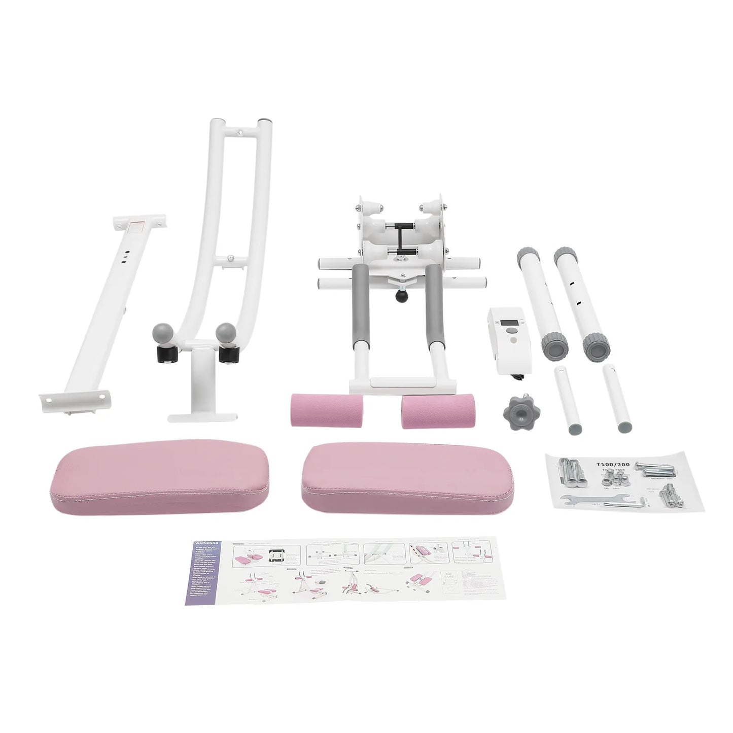 Adjustable Foldable Ab Trainer With Led Display For Home Gym