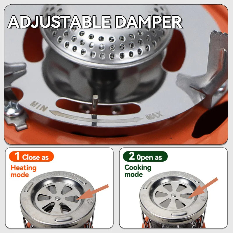 Portable Propane Heater Stove Pro For Outdoor Camping And Survival