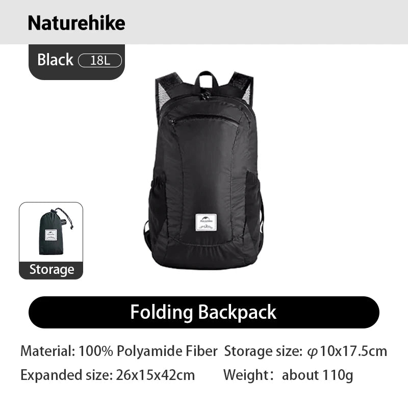 Naturehike Ultralight Camping Backpack For Outdoor Hiking And Travel