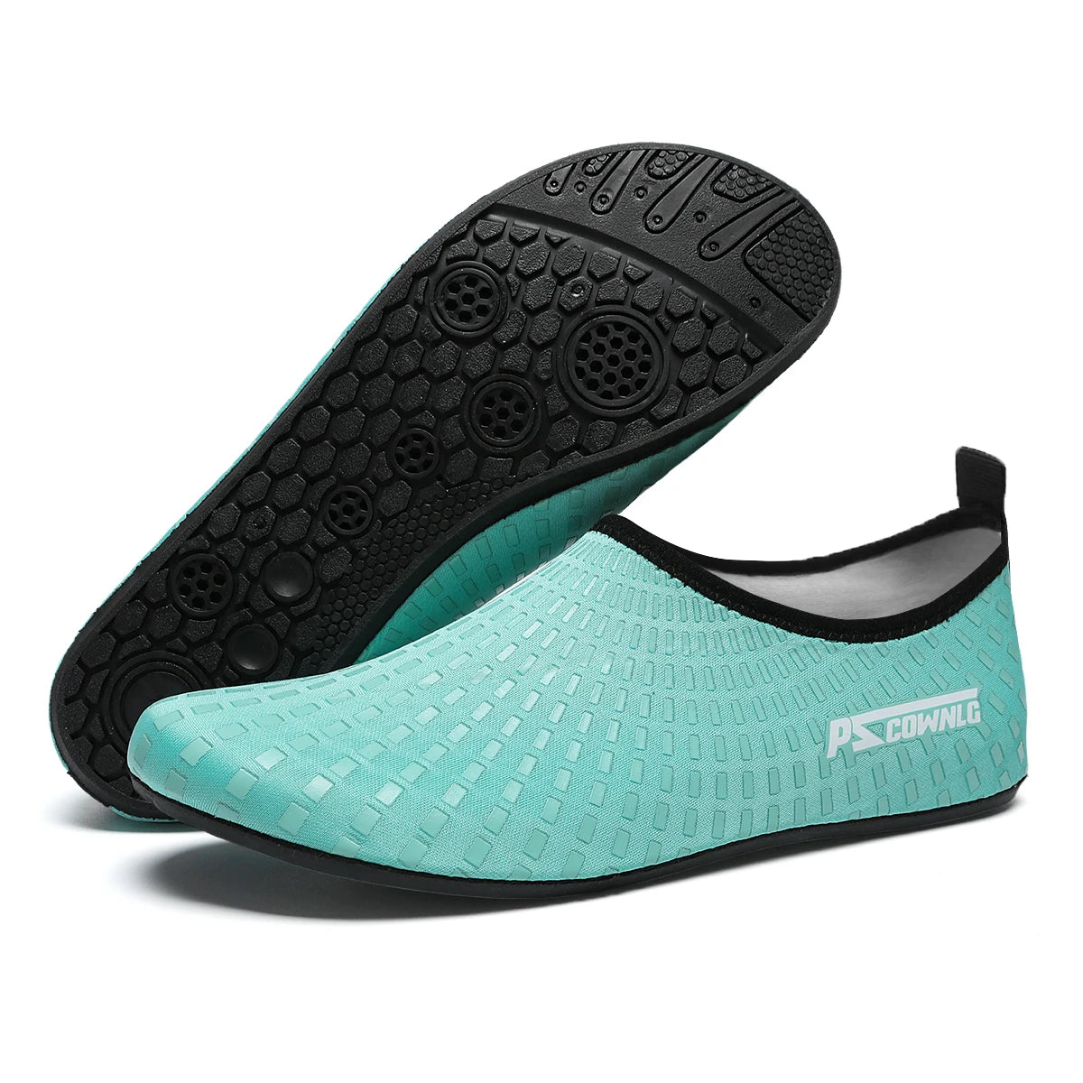 Pscownlg Aqua Diving Shoes For Men Women Beach Water Sports
