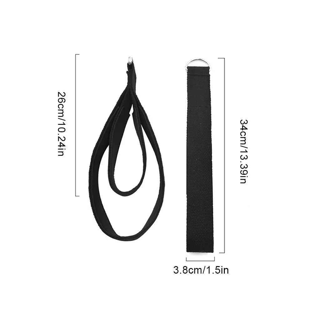 Pilates Straps Double Loop D-Ring 2-Pack Home Gym