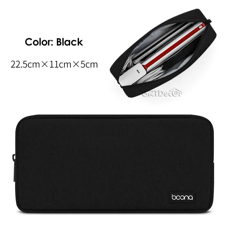 Multifunctional Storage Bag For Electronics Accessories Organizer Travel Pouch
