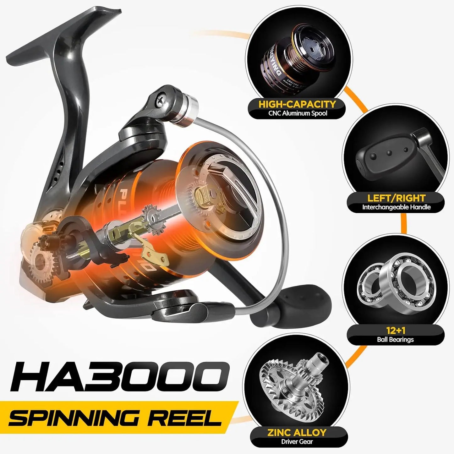 Carbon Fiber Telescopic Fishing Rod And Reel Combo Case