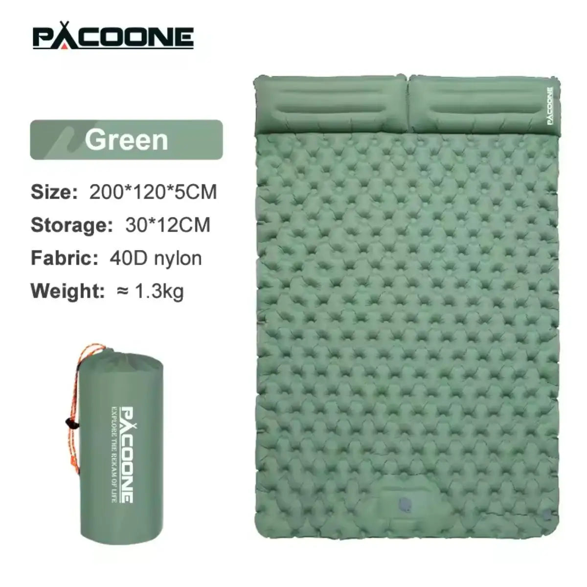 Foldable Outdoor Camping Inflatable Mattress For Indoor And Outdoor Sleep