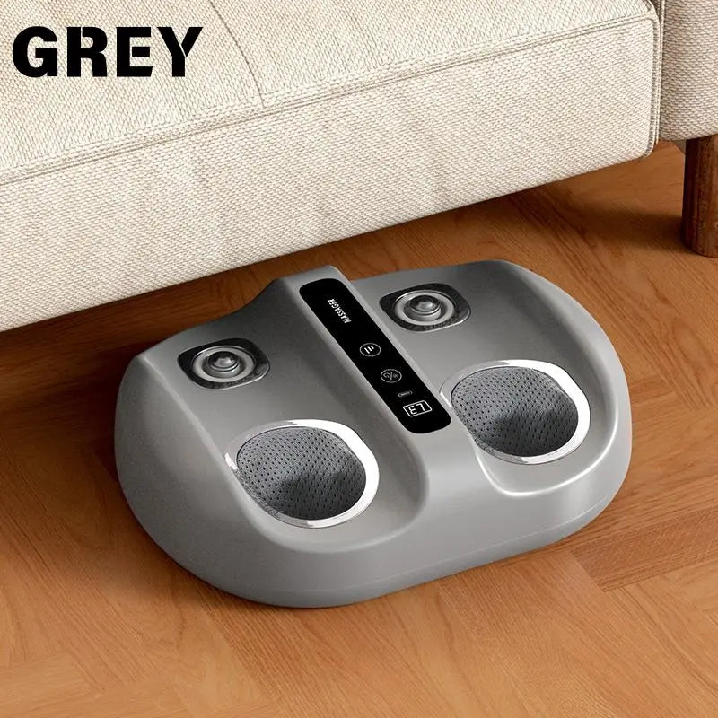 Mini Finger Foot Massager With Hot Compress And Vibration