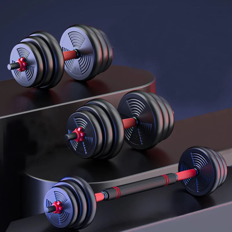 Adjustable Dumbbell Barbell Set For Home Gym