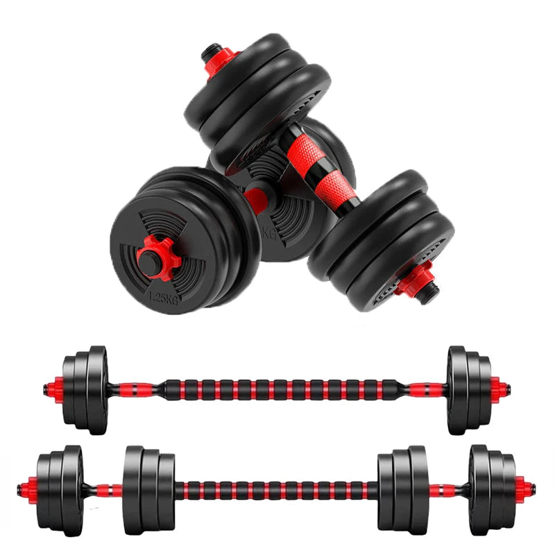 Adjustable Dumbbell Barbell Set For Home Gym