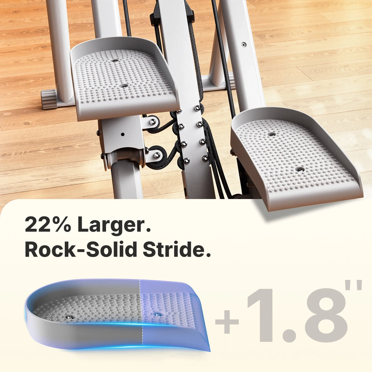 Merach Foldable Stair Stepper Vertical Climber Home Gym Cardio Machine