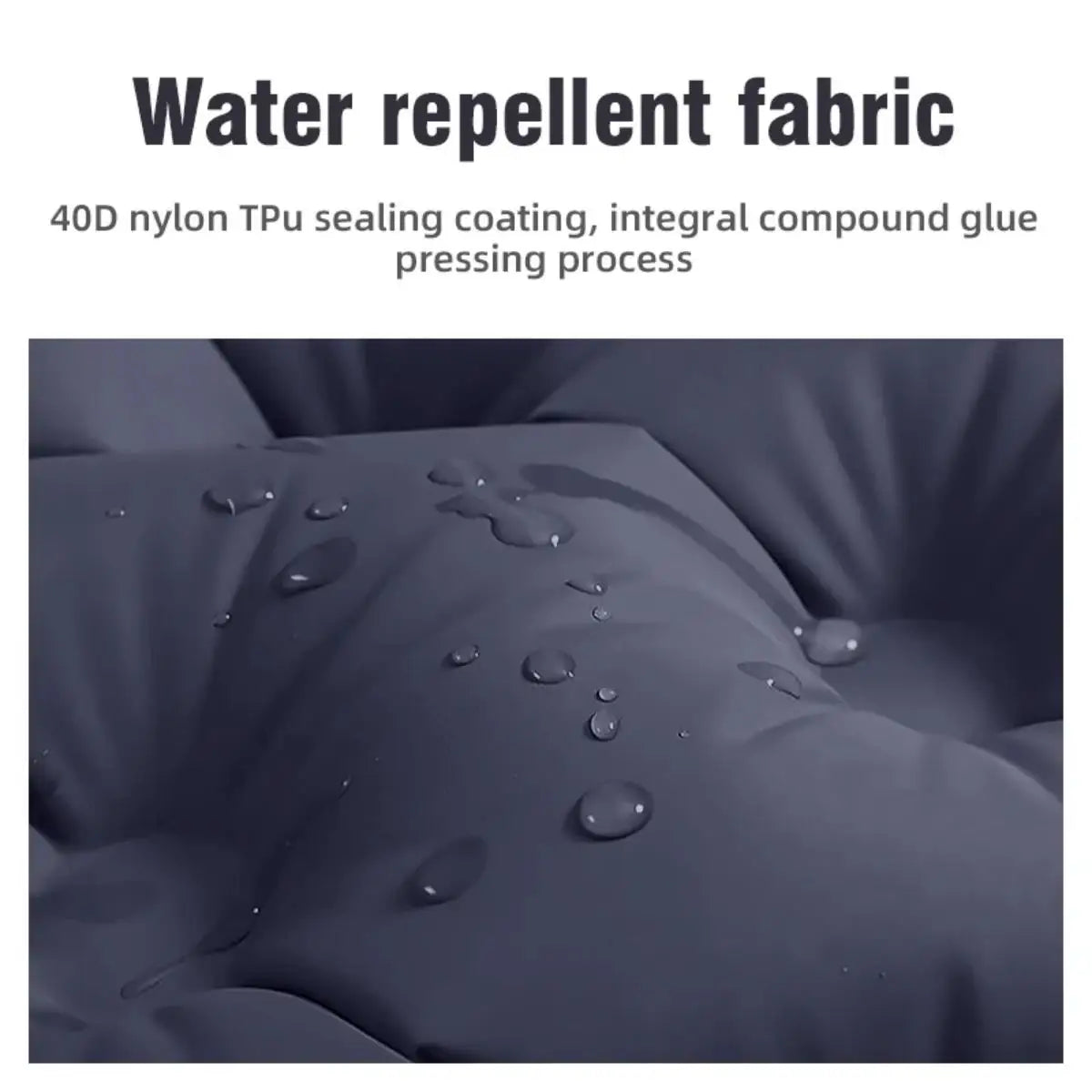 Foldable Outdoor Camping Inflatable Mattress For Indoor And Outdoor Sleep