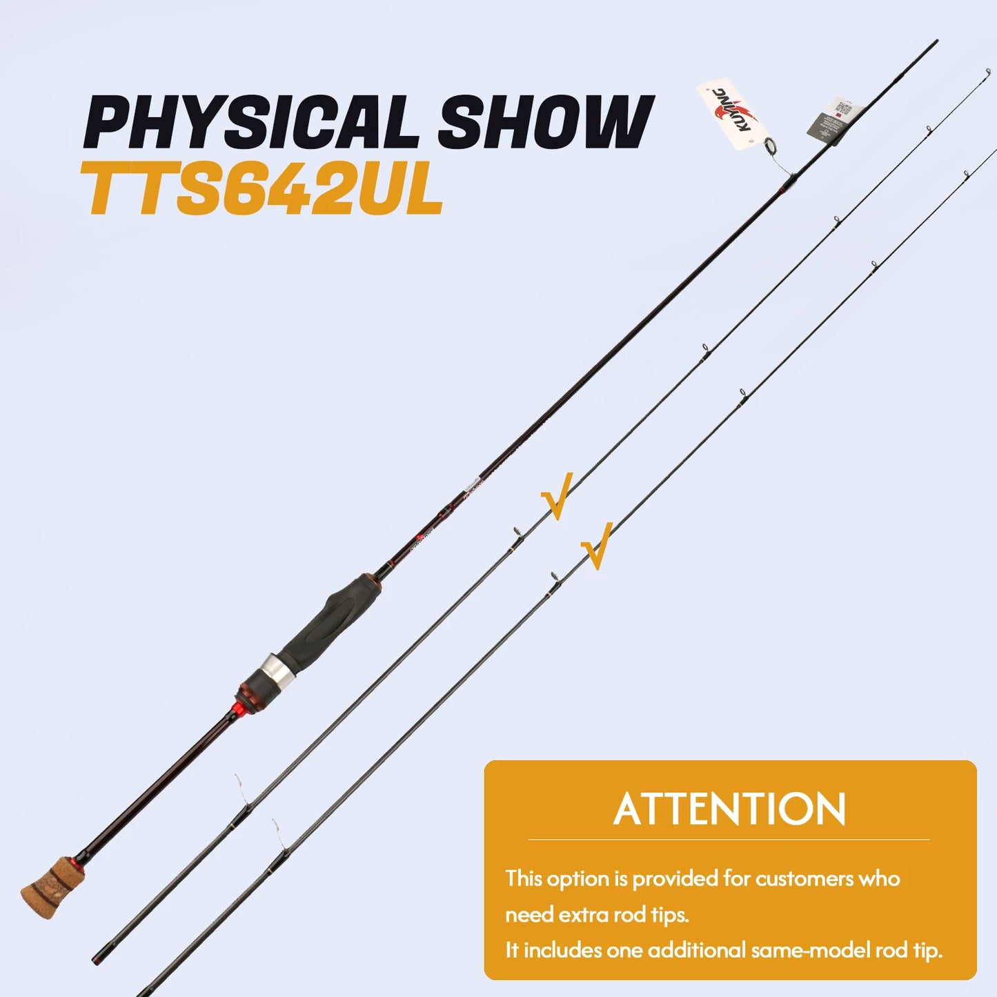 Kuying Teton Lure Rod For Casting And Spinning River Fishing