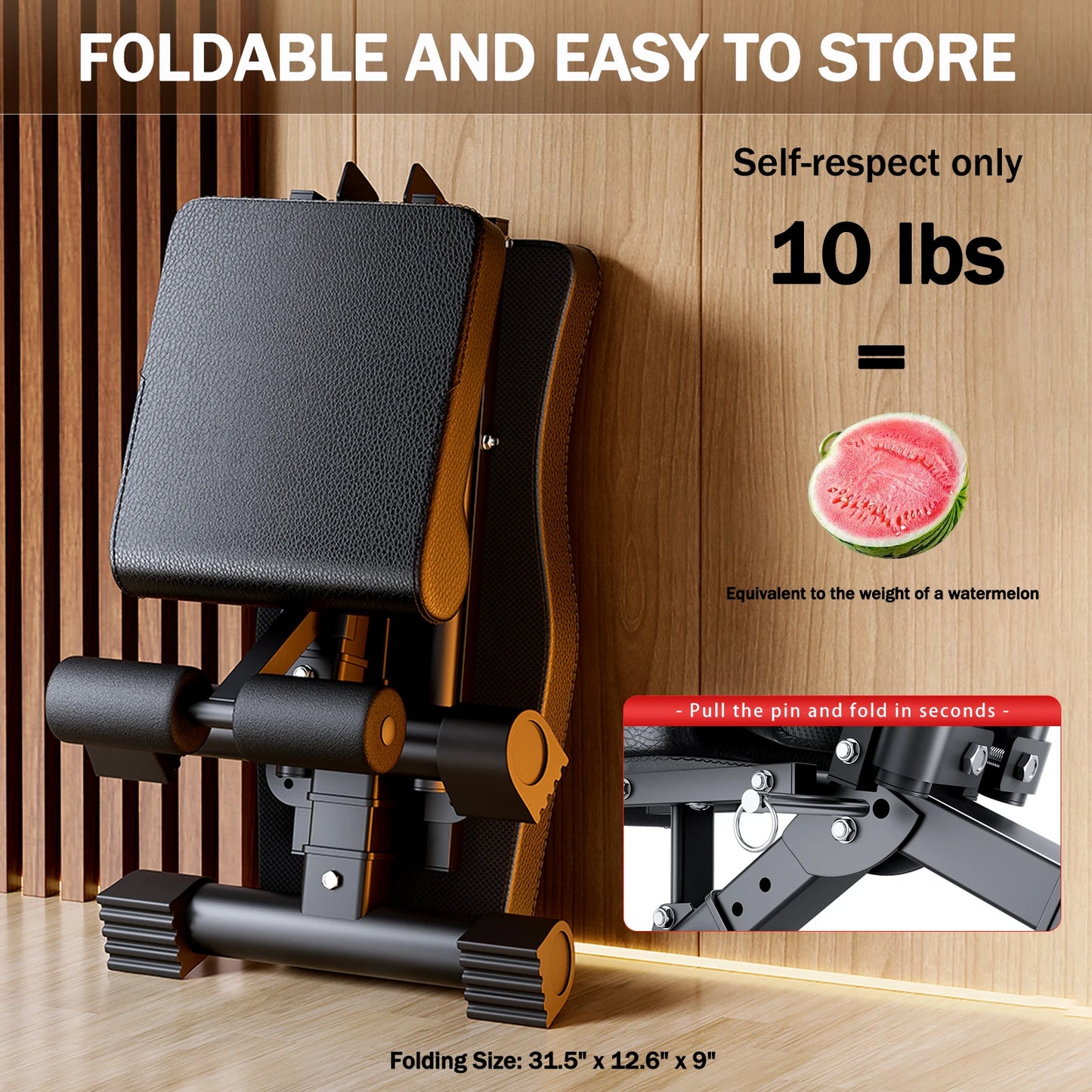 Adjustable Weight Bench For Full Body Workout And Strength Training