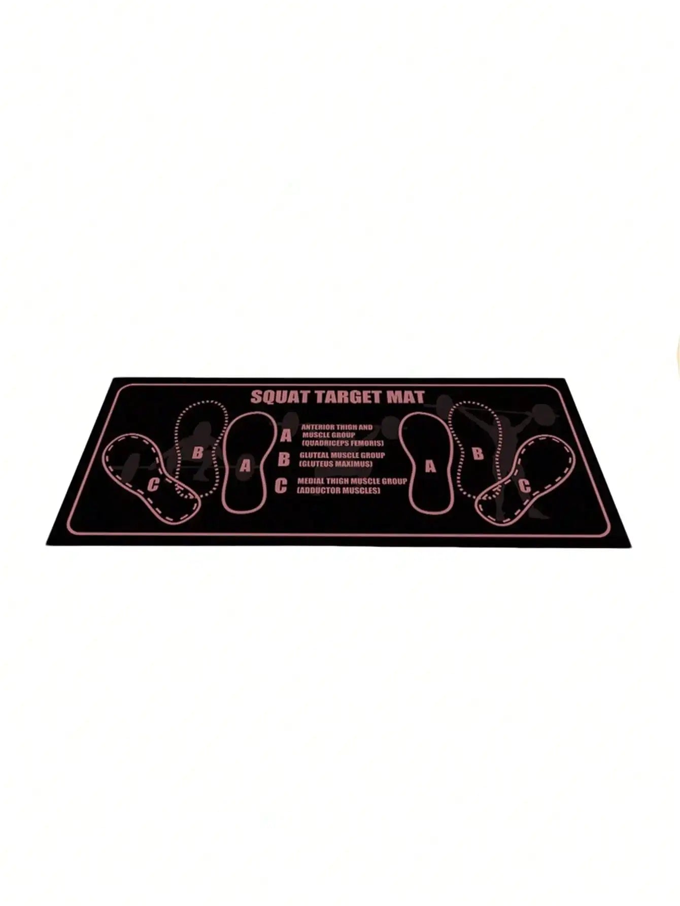 Silicone Non Slip Yoga Mat For Home Workouts And Squat Training