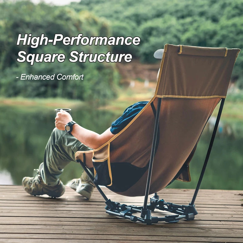 OneTigris Portable High Back Folding Camping Chair