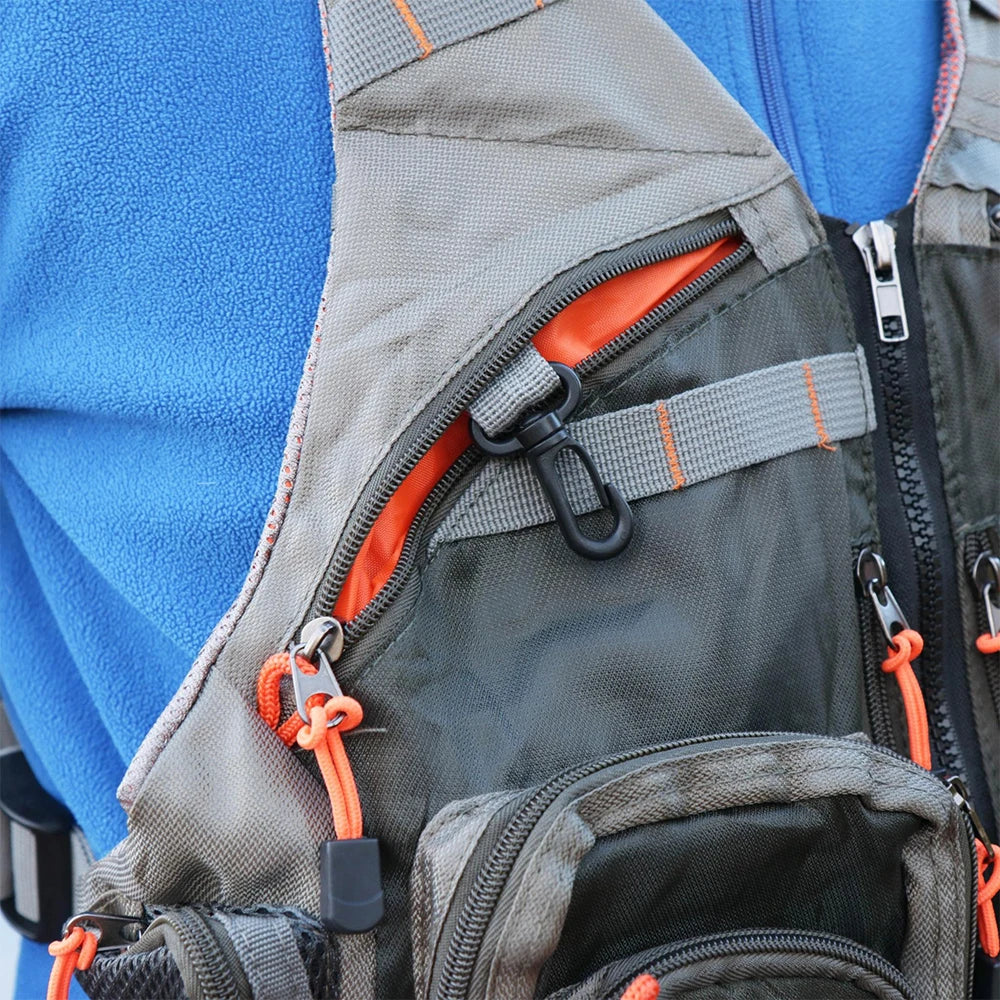Kylebooker Breathable Fly Fishing Vest For Men And Women, Adjustable With Pockets