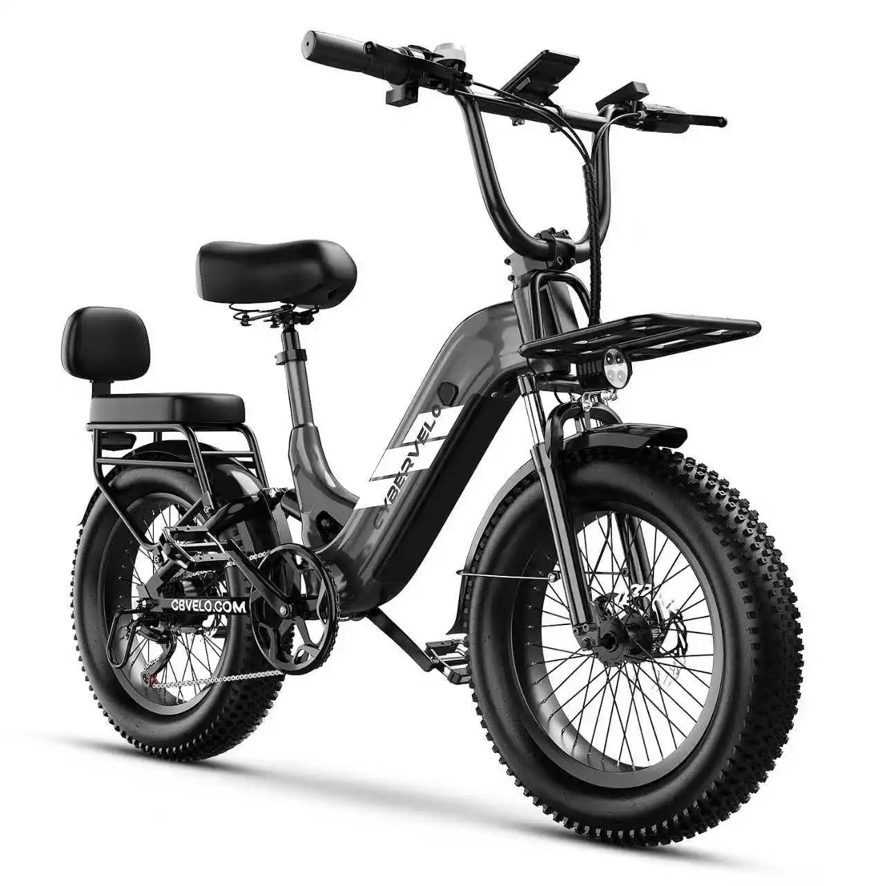 CYBERVELO EK12 1000W Electric Fat Tire E Bike With Removable Battery