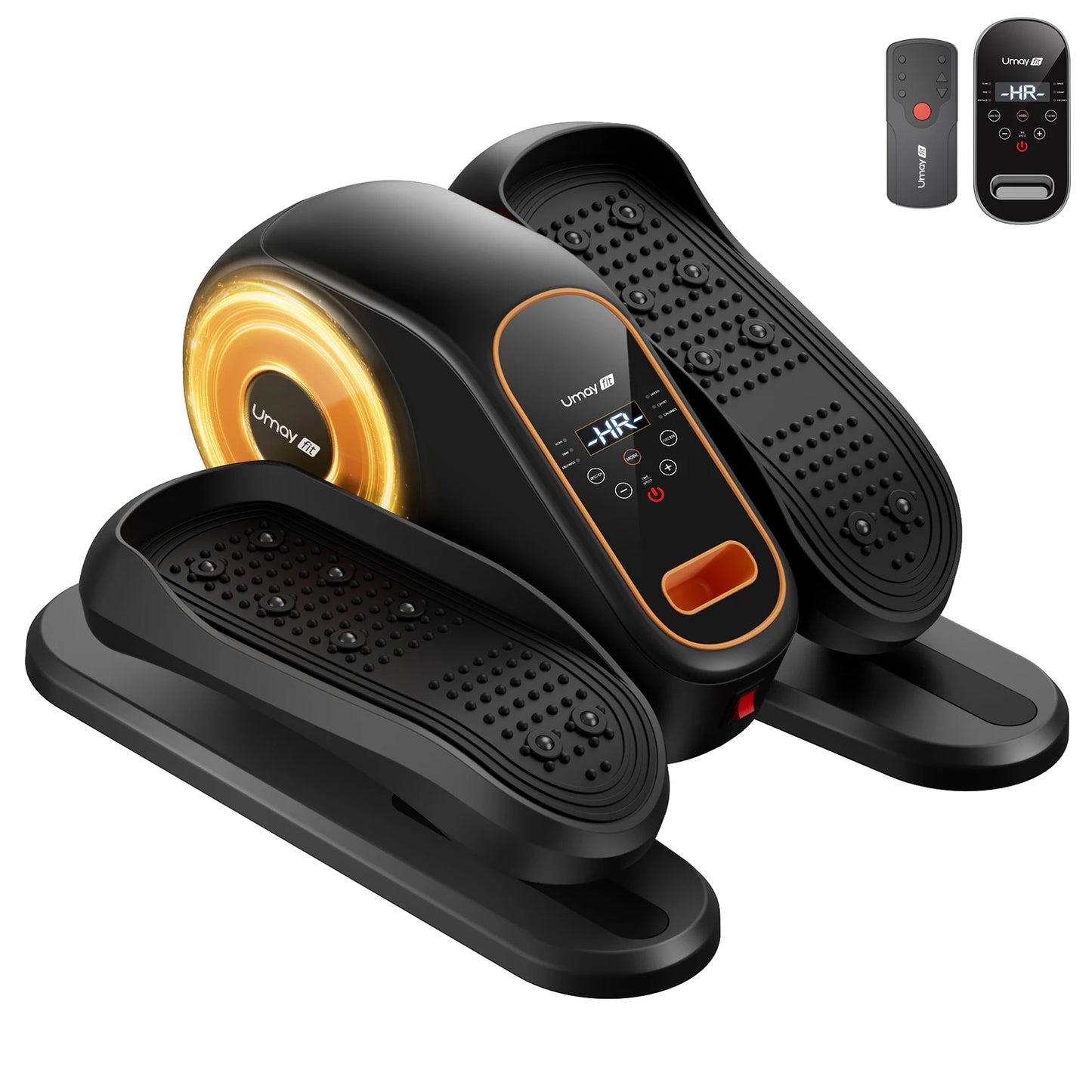UMAY Under Desk Elliptical Pedal Exerciser With Remote Control