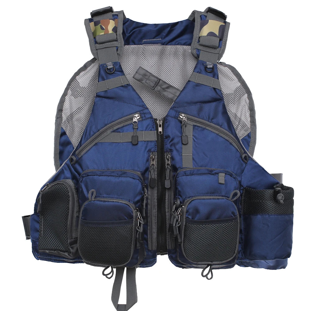 Kylebooker Breathable Fly Fishing Vest For Men And Women, Adjustable With Pockets
