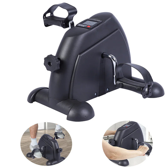 Stepper Exercise Bike LCD Screen Portable Pedal Exerciser