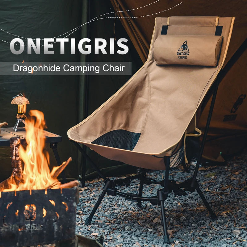 OneTigris Portable High Back Folding Camping Chair