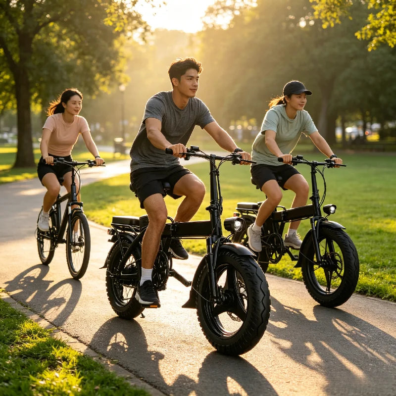 ZEFIORA Z10 Folding Electric Bike With 500W Motor UL2849 Certified