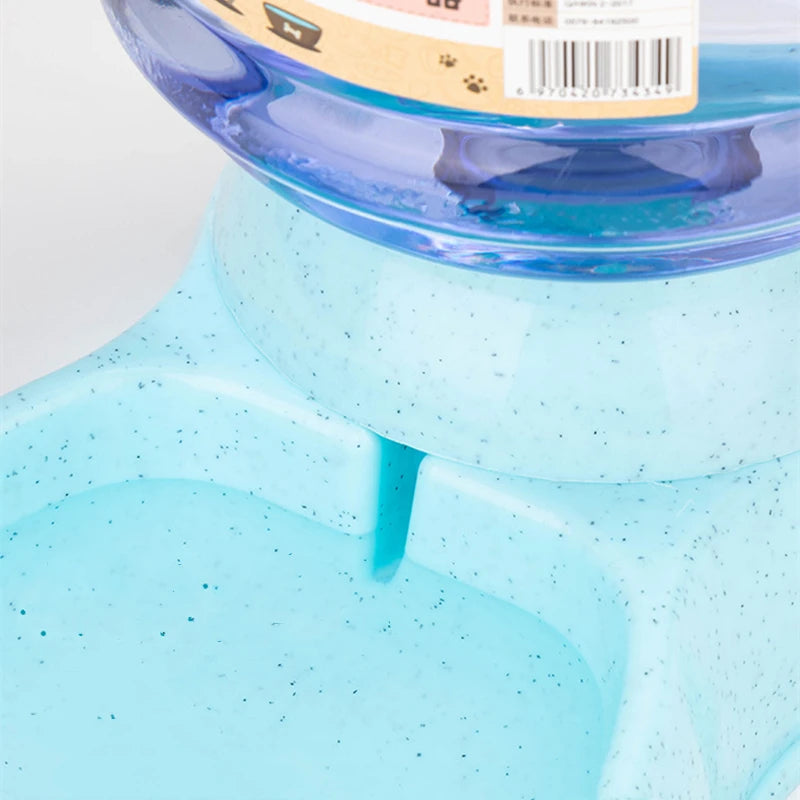 Large Capacity Pet Feeder With Automatic Water Dispenser