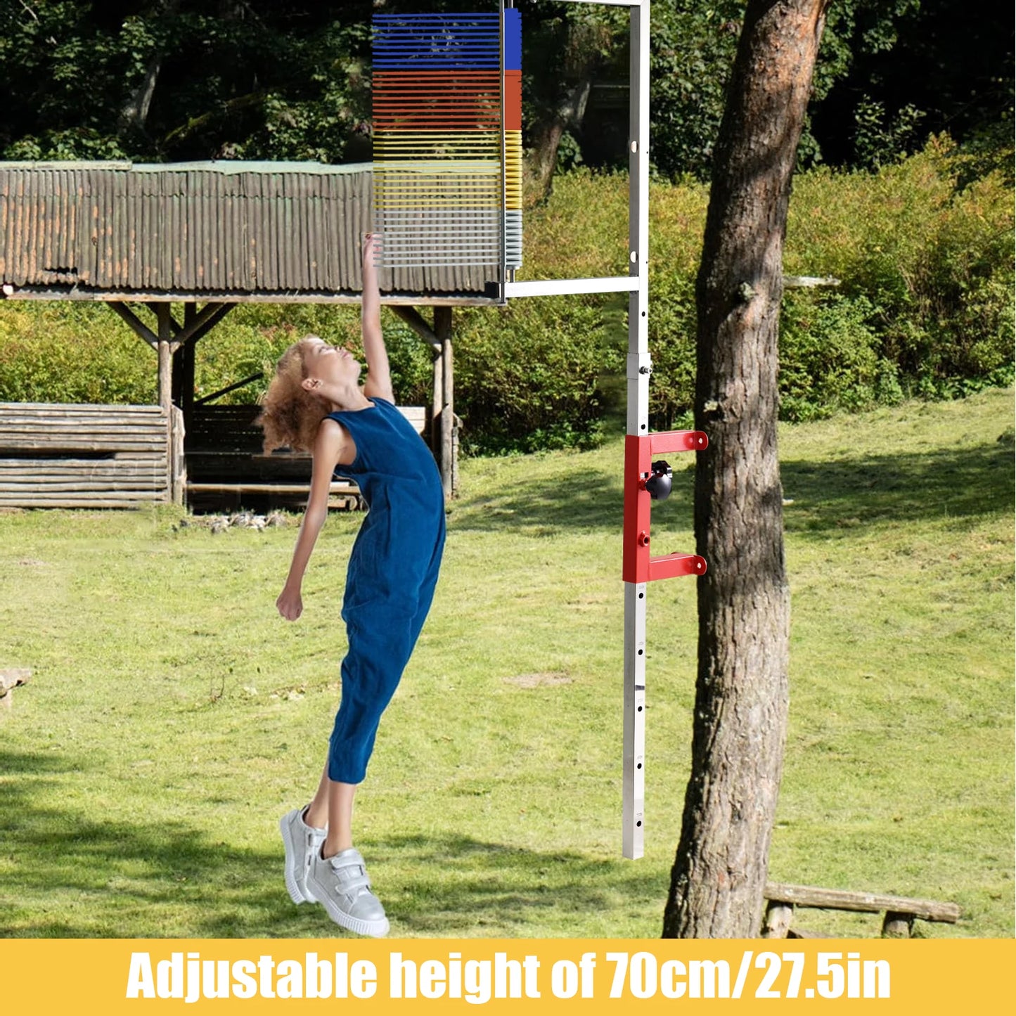 Vertical Jump Tester, Adjustable Height Wall Mounted Training Tool