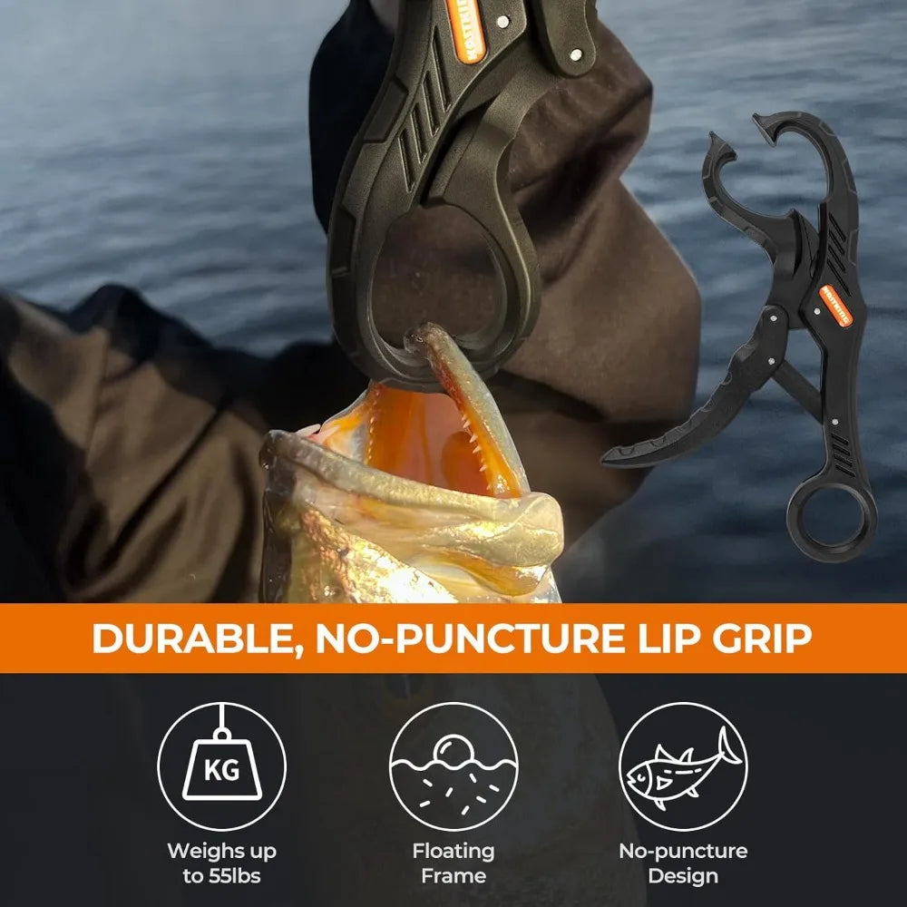 8 Piece Fishing Kit Pliers Knife Scissors Lip Gripper Retractor