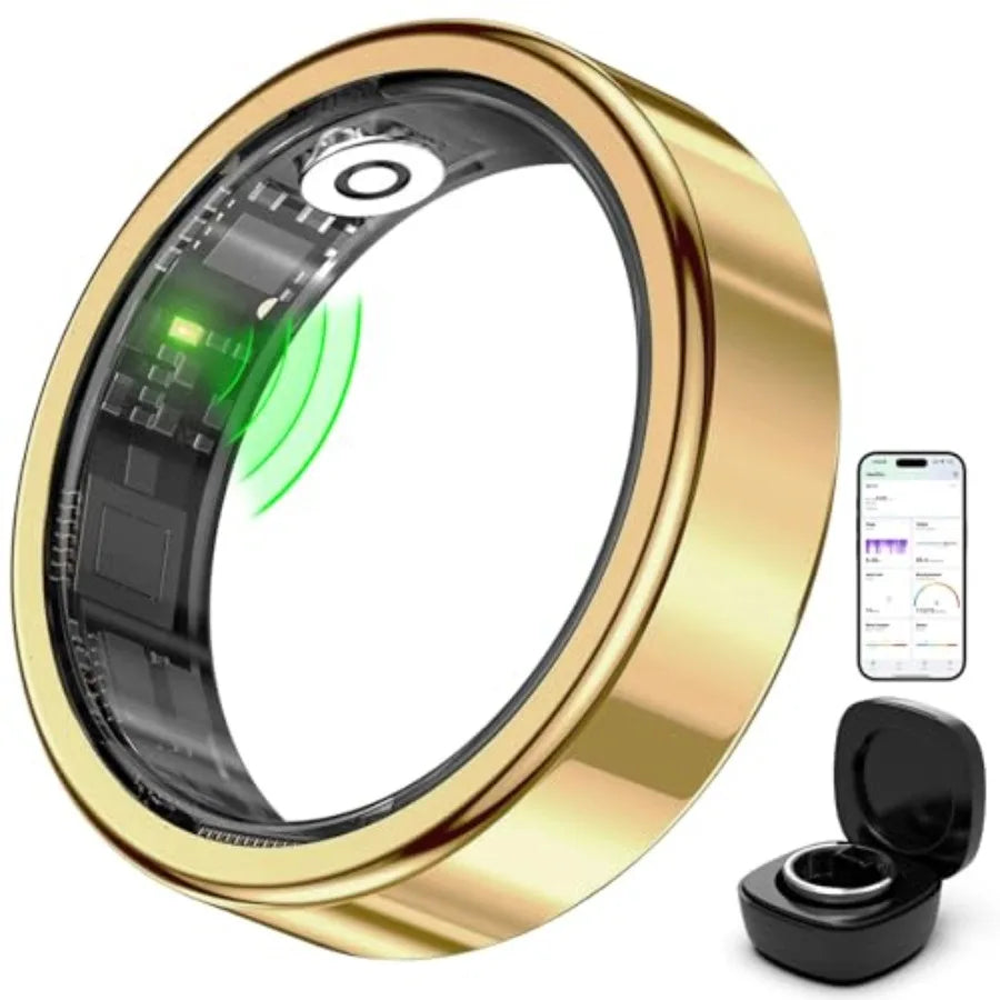 3 Pro Smart Ring Fitness Tracker With Blood Pressure Monitoring