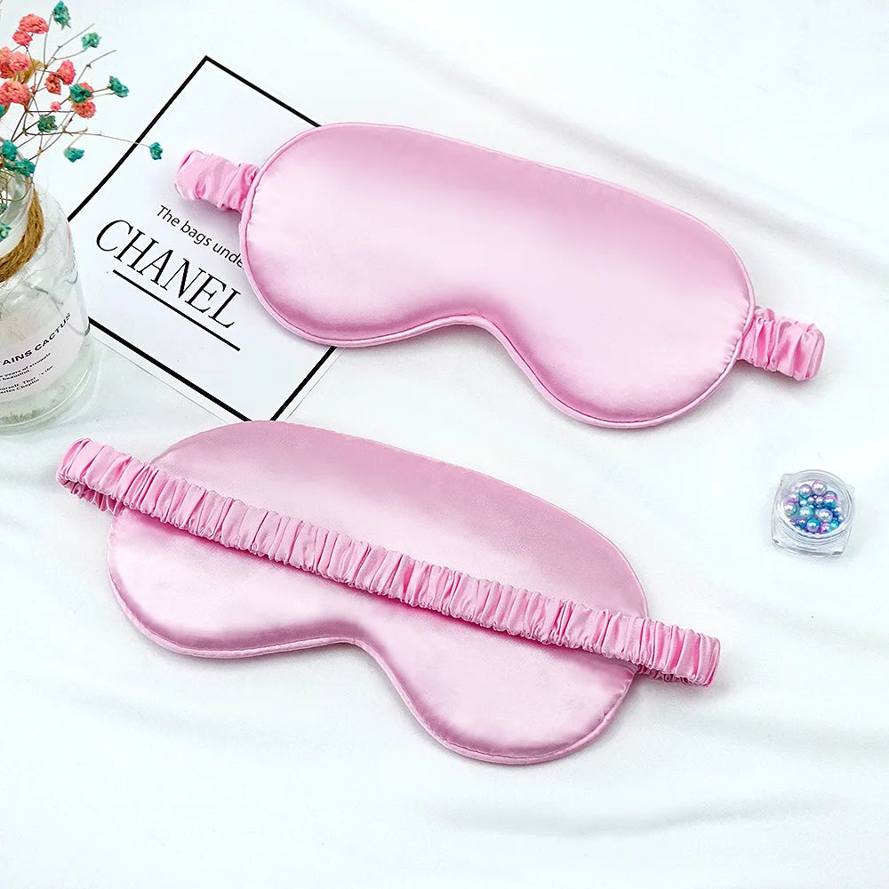Imitated Silk Eye Patch Sleep Mask Travel Relaxation