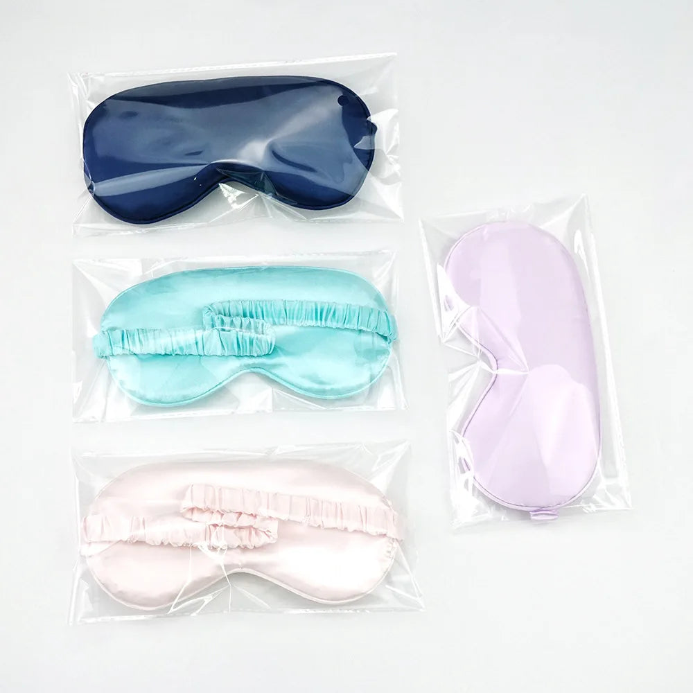 Imitated Silk Eye Patch Sleep Mask Travel Relaxation