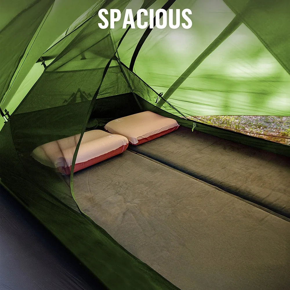 Night Cat Ultralight Backpacking Tent Waterproof For One Person