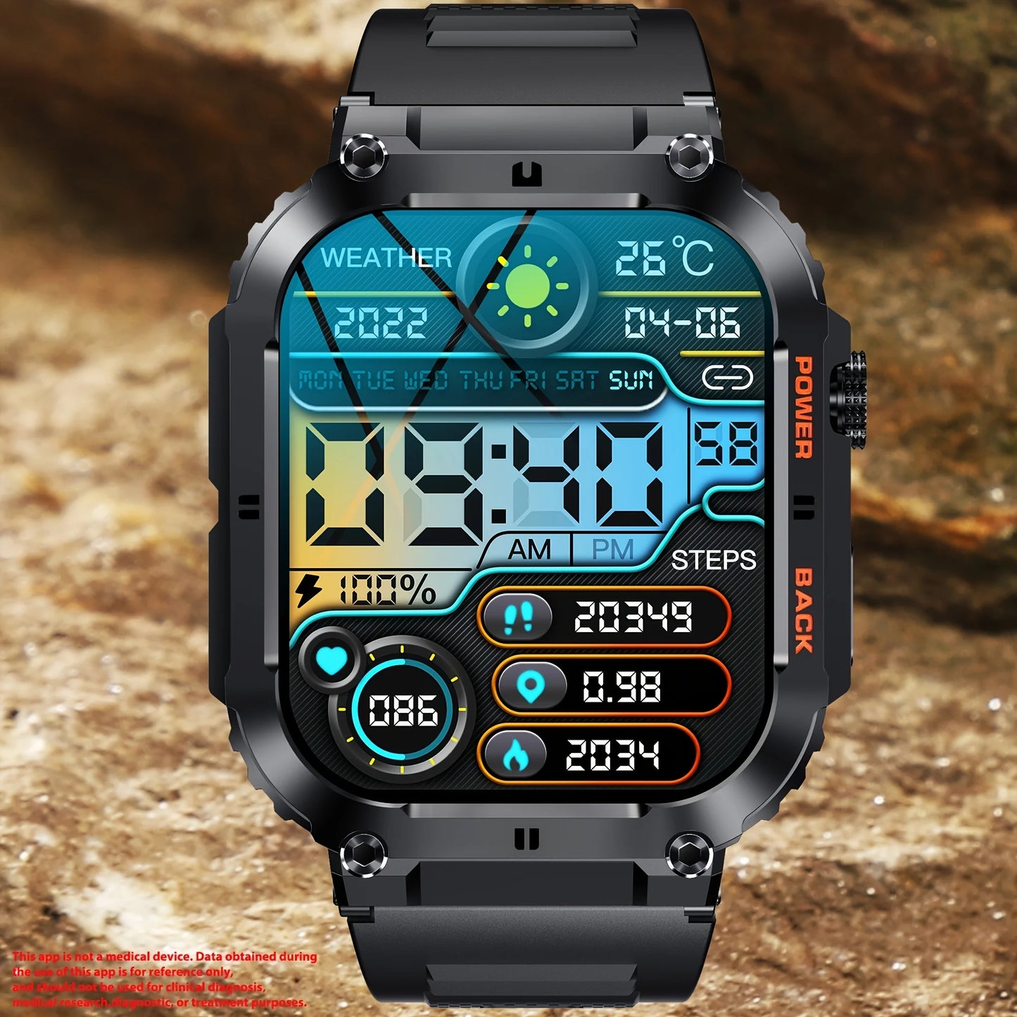 Smartwatch For Android And iPhone, Answer Calls, Fitness Tracker