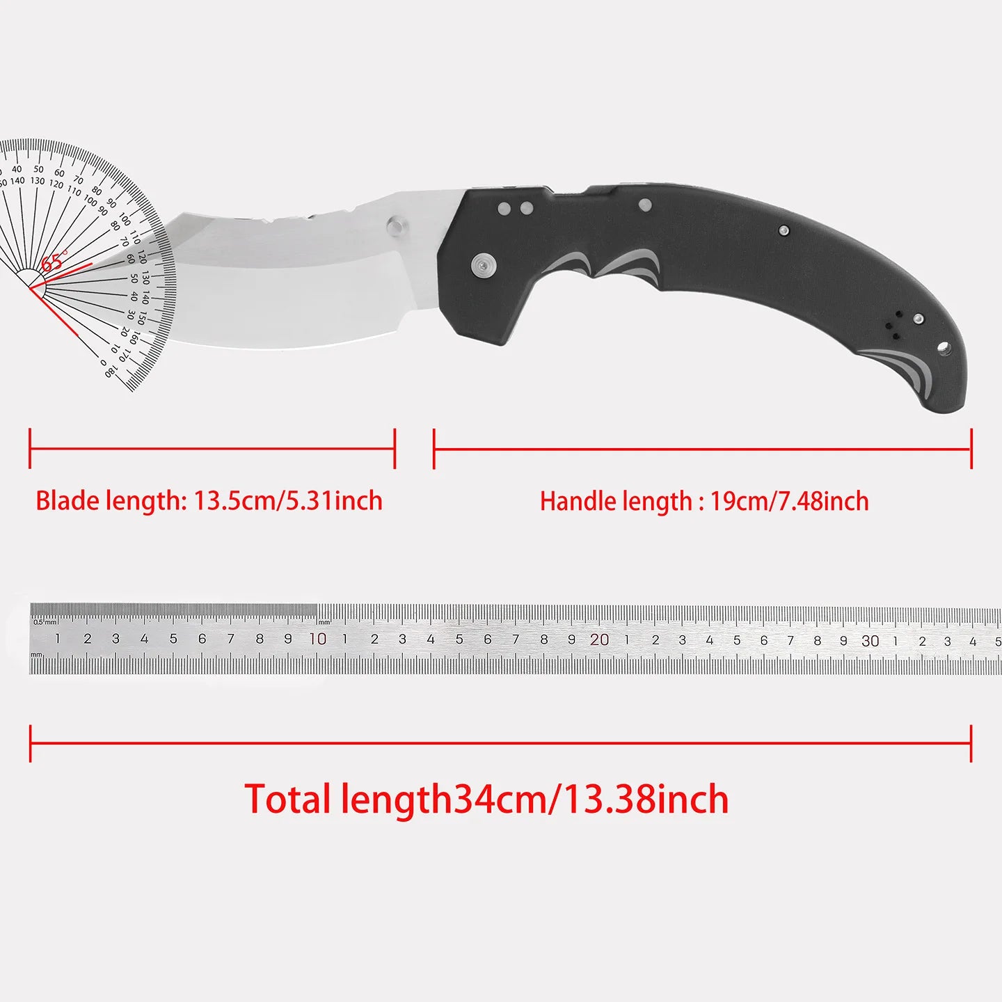 Huangfu Folding Knife Outdoor Survival Tool