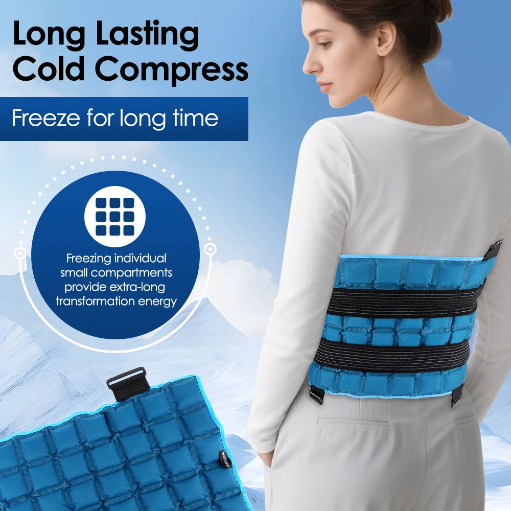 PASTSKY Reusable Hot Cold Wrap For Back Shoulder Knee Leg