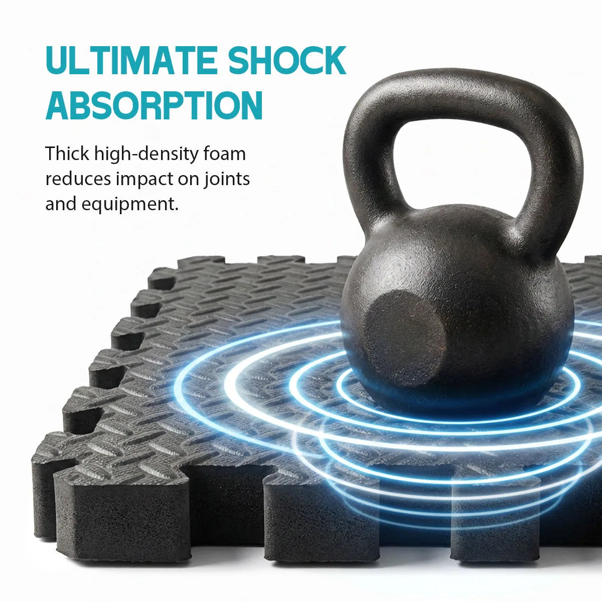 Eva Interlocking Puzzle Exercise Mat For Home Gym Flooring