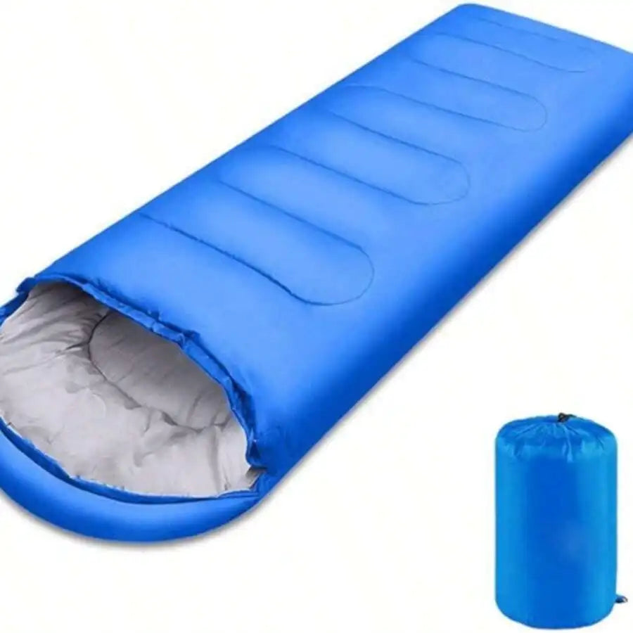 Lightweight Three Season Sleeping Bag For Adults Microfiber Filled