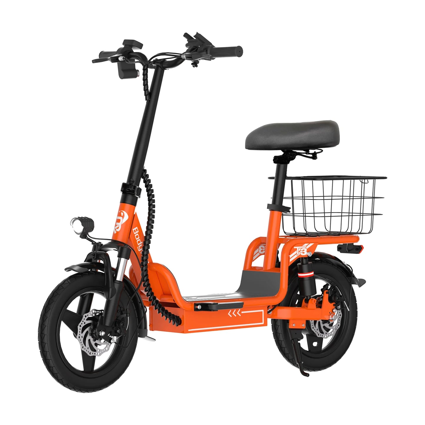 Folding Ebike T3 48V 10Ah Electric Bike Seat for Adults