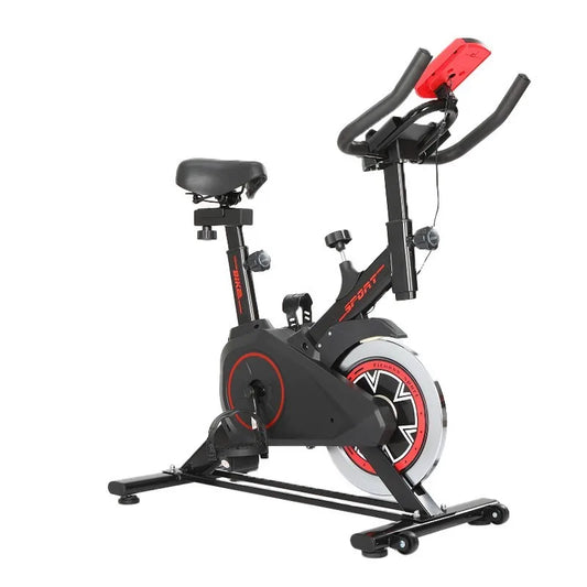 Silent Indoor Spin Bike For Cardio Training, Comfortable Seat