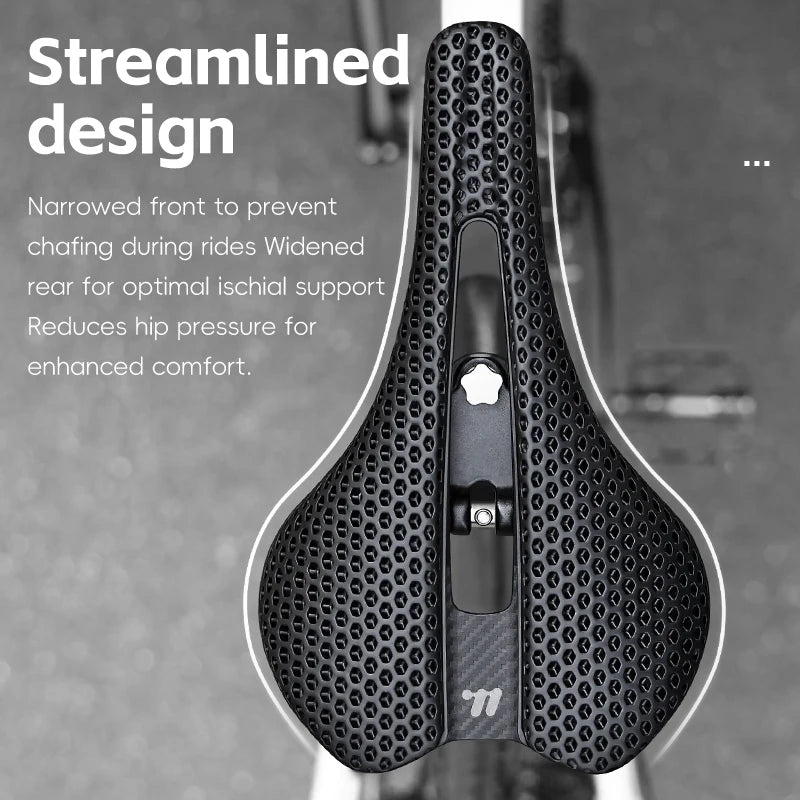 West Biking 3D Printed Bicycle Saddle For Road Bikes
