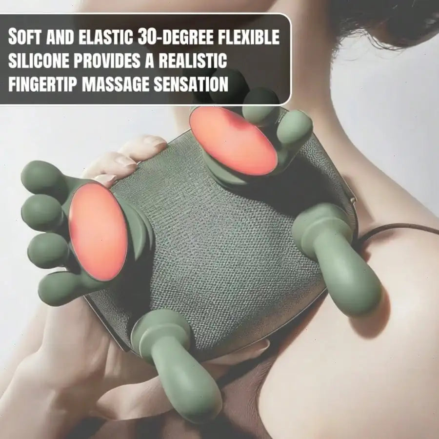 Advanced 4D Shiatsu Neck And Shoulder Massager With Heat Wireless