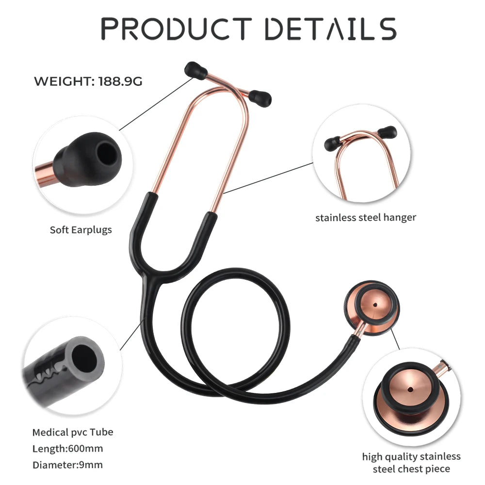 XceeFit Stethoscope Cardiology Single Head Doctor Medical Device