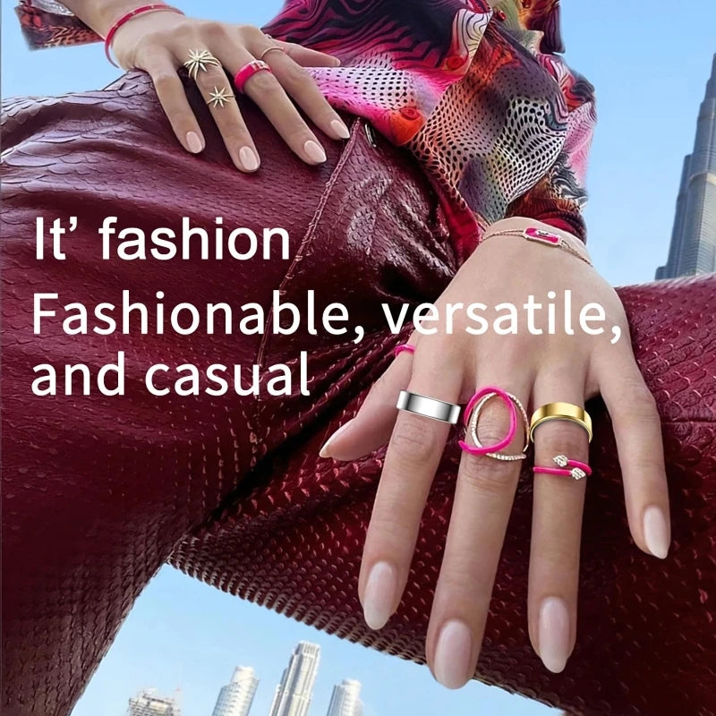 Smart Ring R09 Health Monitor With Multi-Sport Mode Skin Temperature