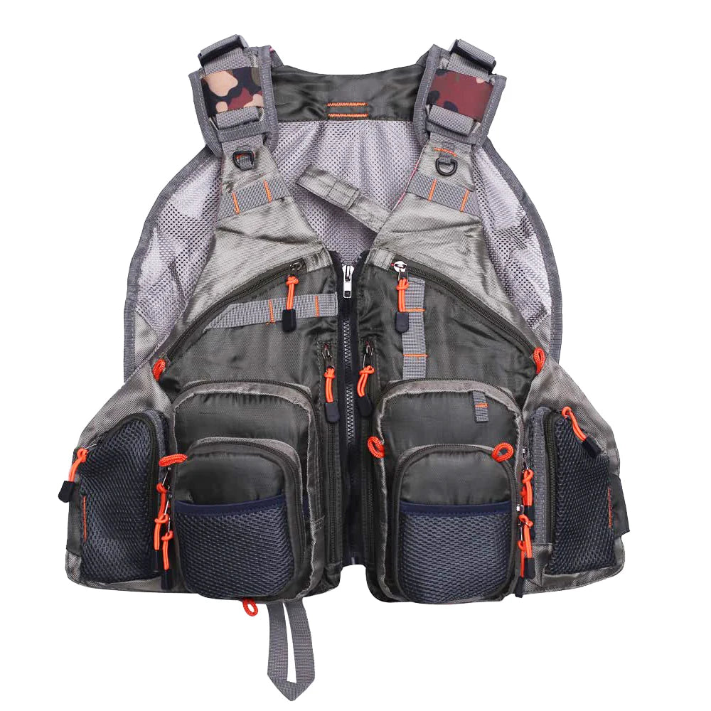 Kylebooker Breathable Fly Fishing Vest For Men And Women, Adjustable With Pockets