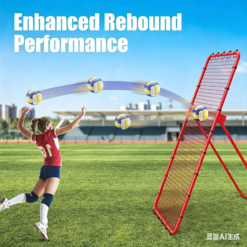 Portable Multi-Sport Rebounder Net For Backyard Practice And Training